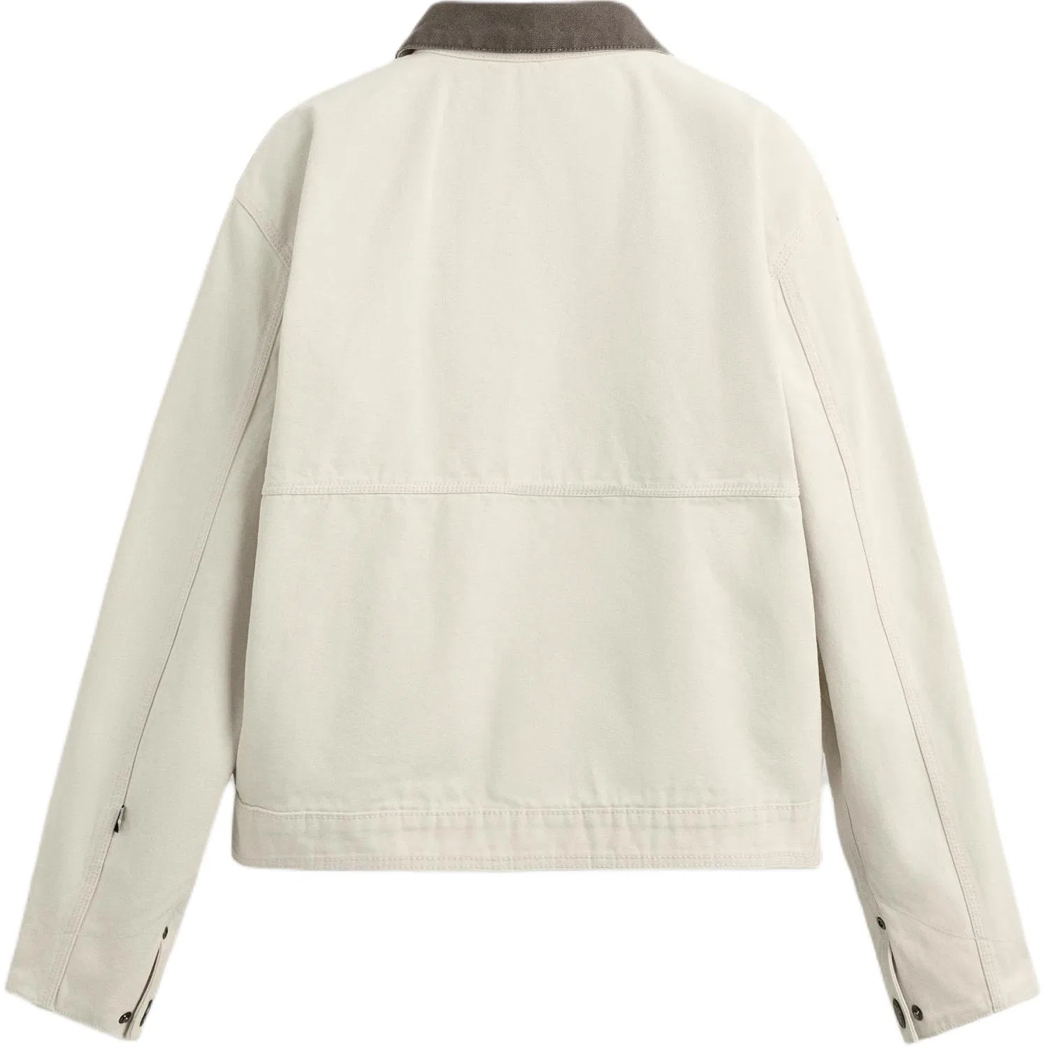 Мужская куртка с принтом Frosted White ZARA, Frosted White — фото 3
