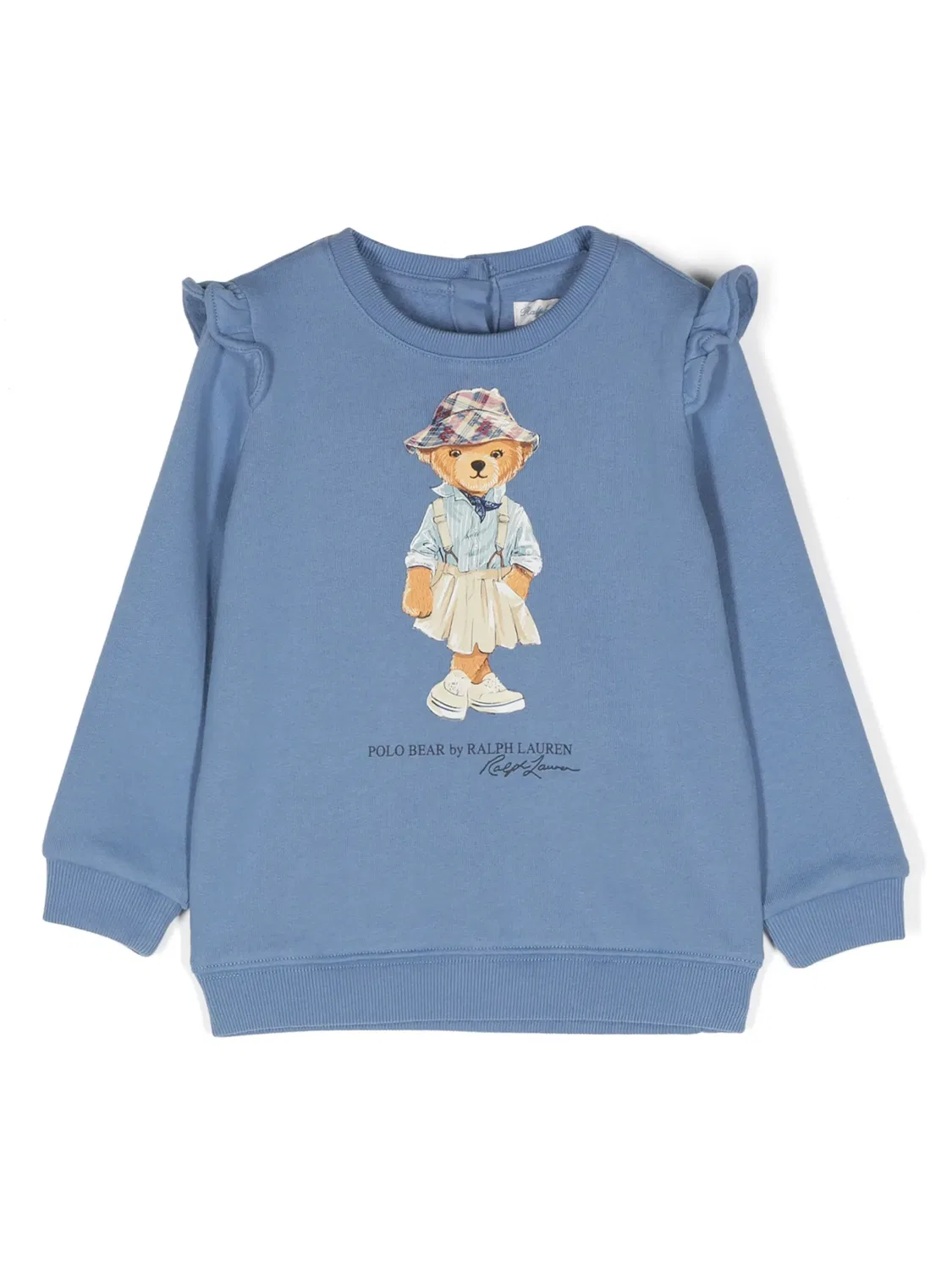 Свитшот с принтом Поло Медвежонка Polo Ralph Lauren, синий