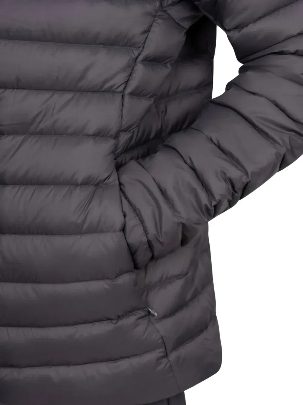Пуховик Down Sweater Patagonia, серый — фото 4