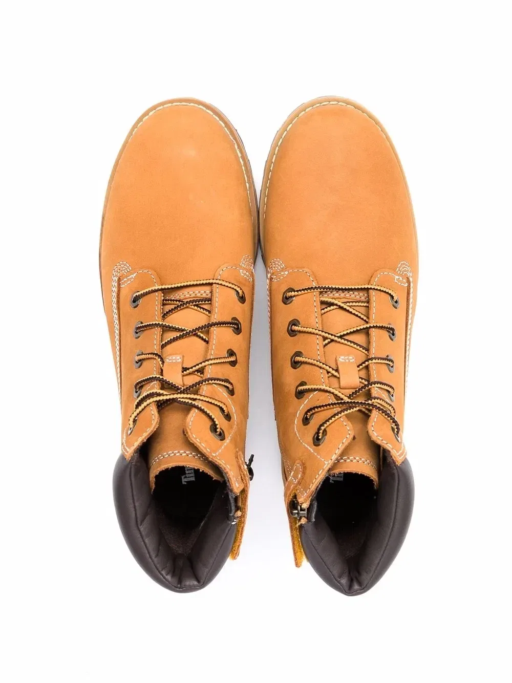 Ботинки на шнуровке Timberland Kids, коричневый — фото 3