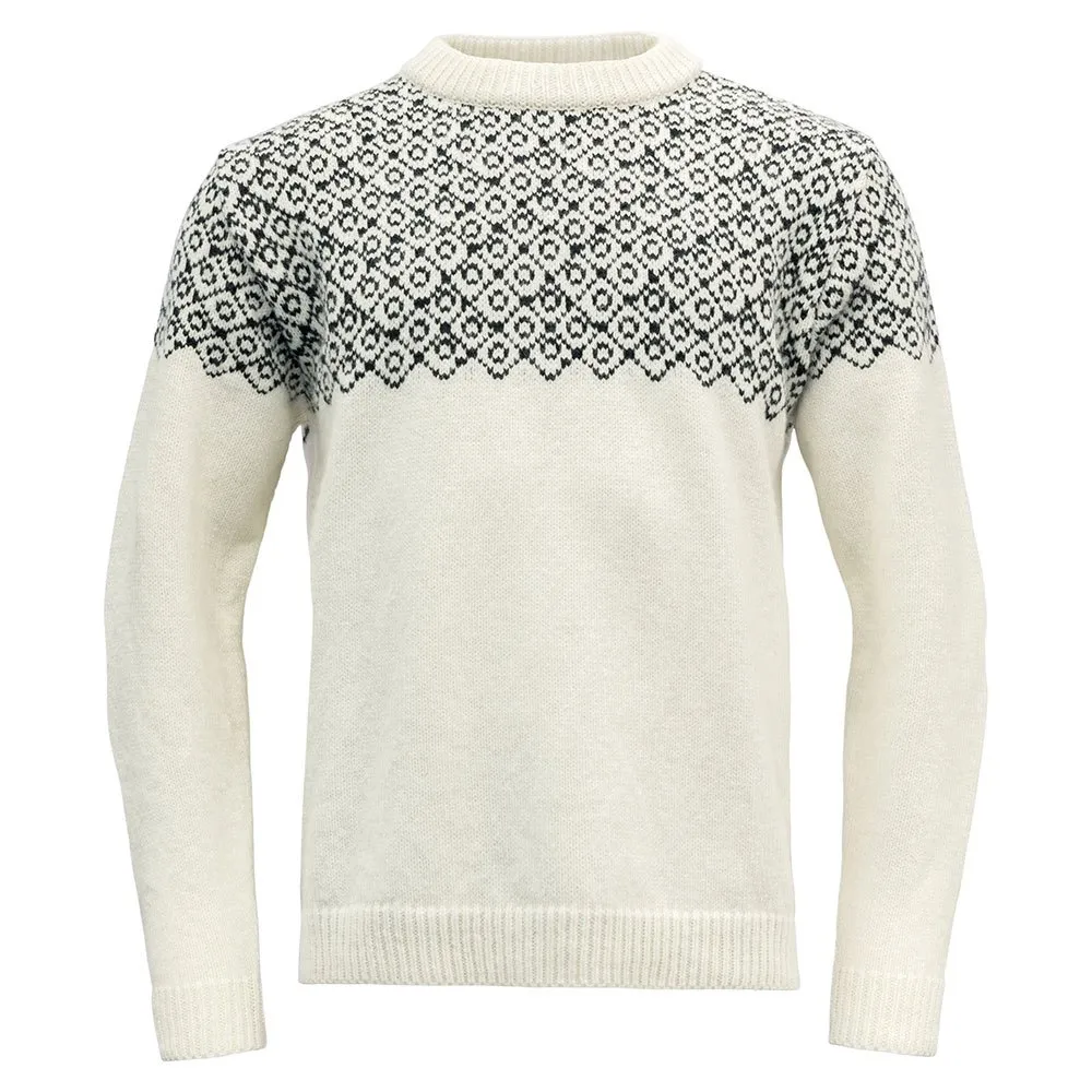 

Свитер DEVOLD OF NORWAY Bjørnøya Wool, белый