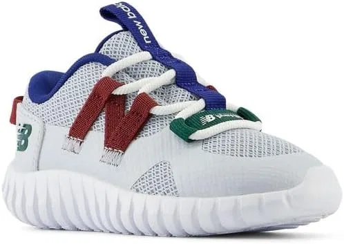 Детские кроссовки для мальчиков Playgruv V2 Bungee New Balance, Granite/Mercury Red/Marsh Green — фото 4