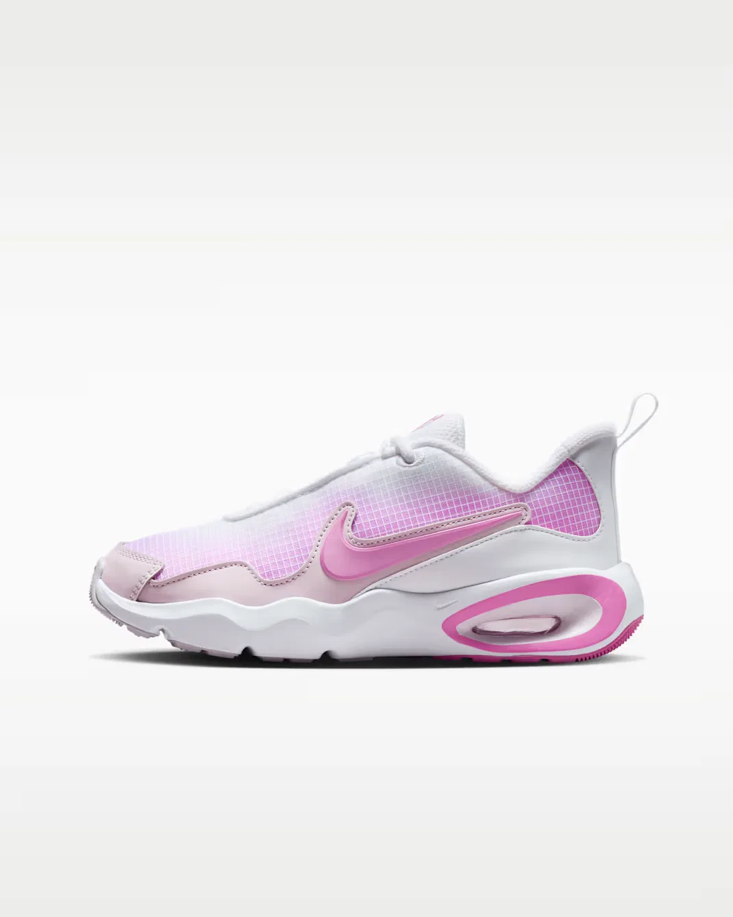 Кроссовки для детей постарше Nike Air Max Nova, White/Bleached Lilac/Pink Rise/Playful Pink