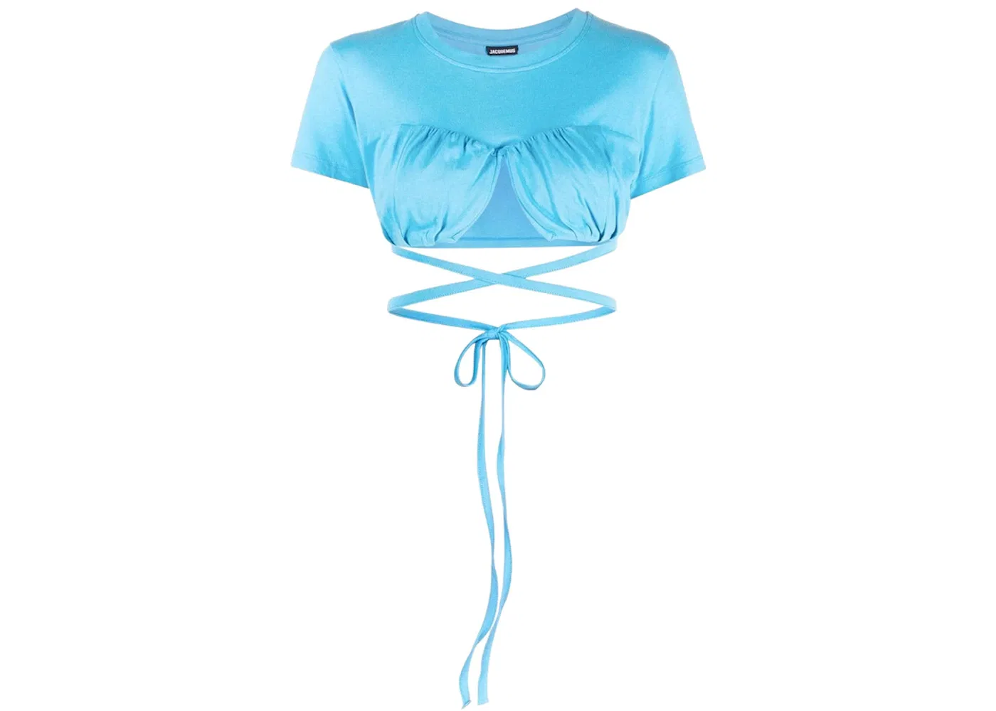 Женская футболка с принтом Baci Top Jacquemus, Turquoise