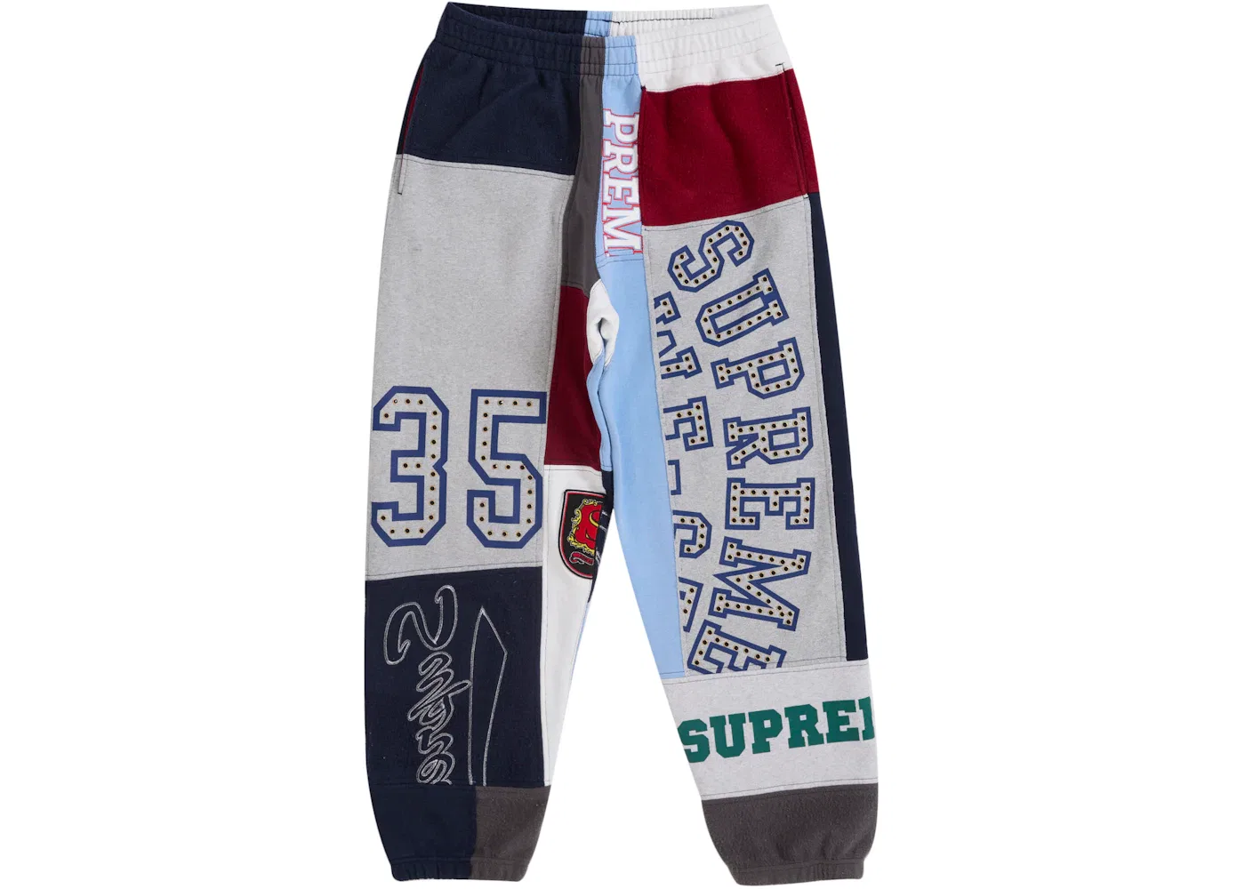 Мужские спортивные штаны с принтом Supreme Sweatpant (SS25), Navy