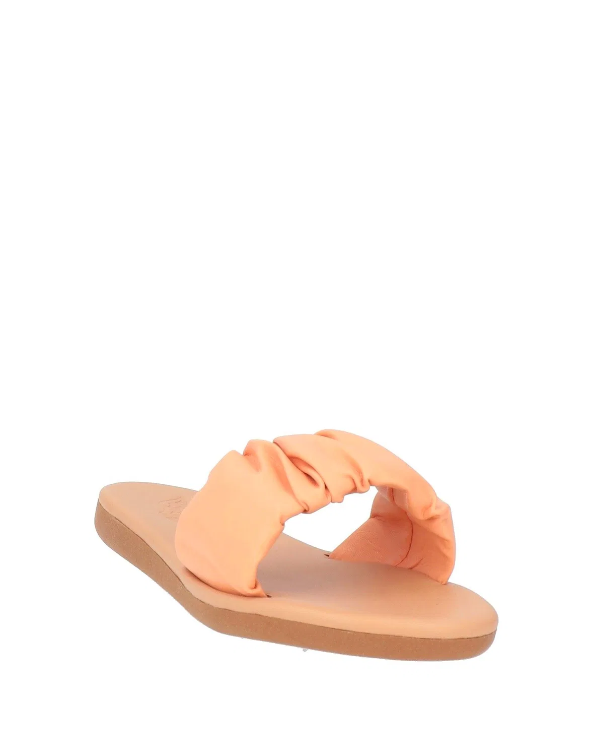 Детские сандалии-слайды для девочек с круглым носком Ancient Greek Sandals, абрикосовый — фото 2