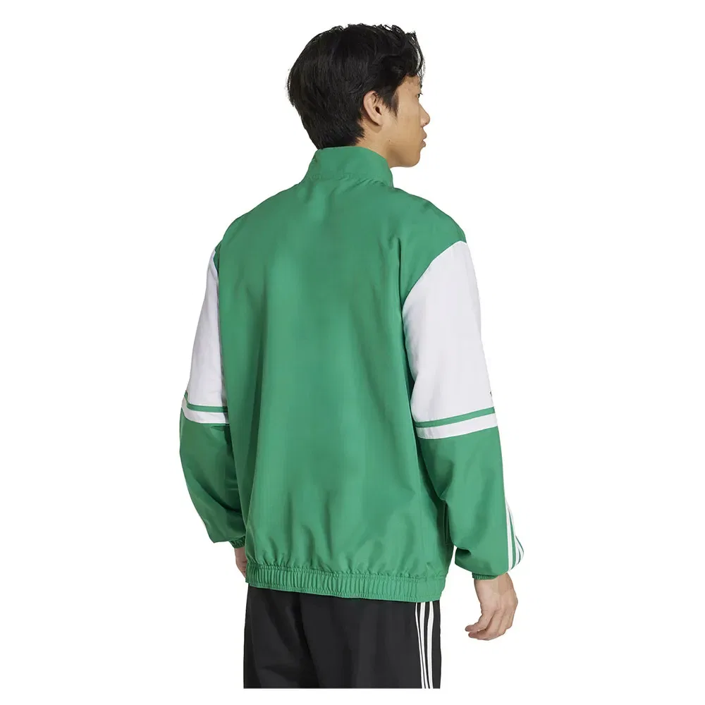 Мужская куртка от спортивного костюма с молнией Squadra 25 Presentation Adidas, Green — фото 2