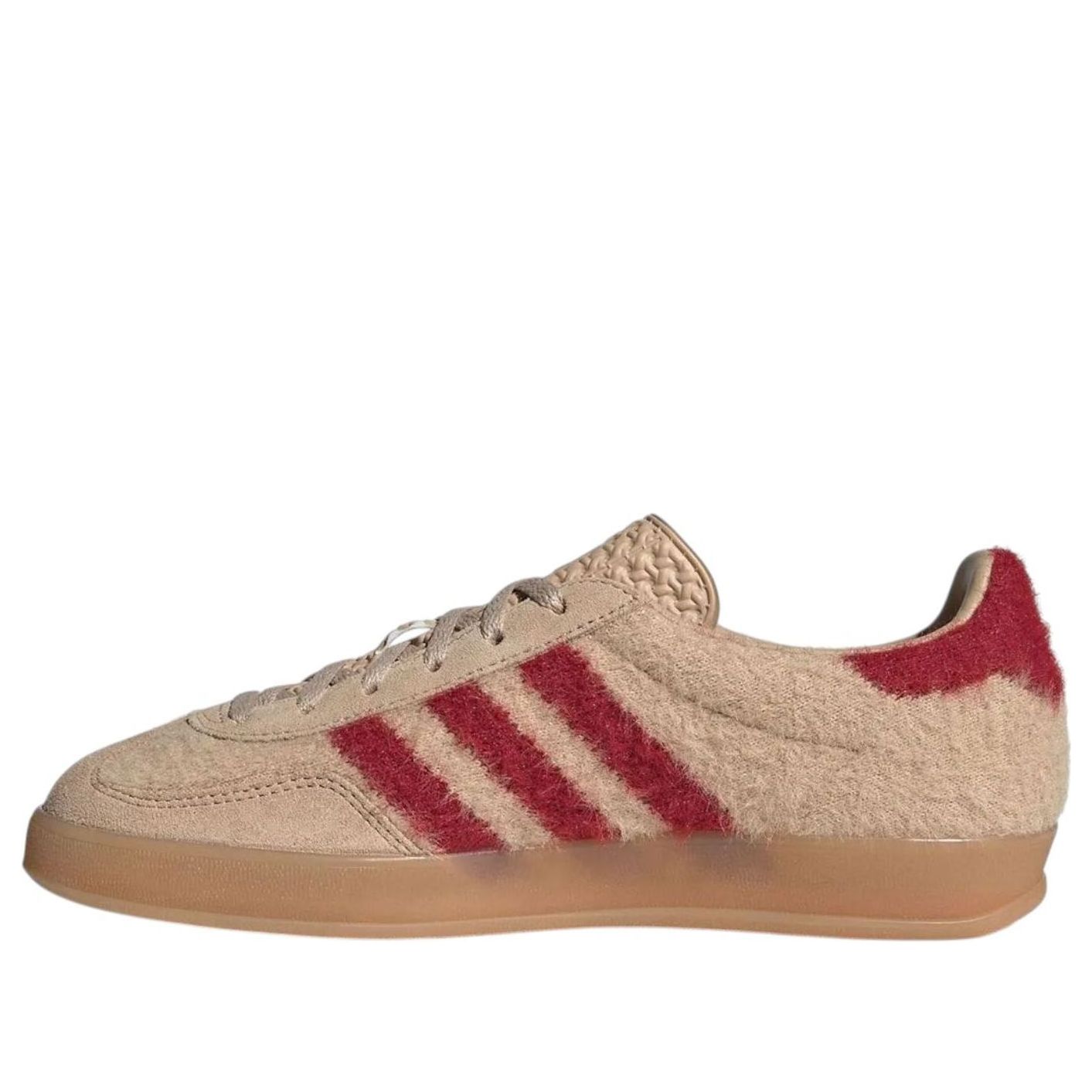Кроссовки (WMNS) adidas Gazelle Indoor Furry 'Tan Red'