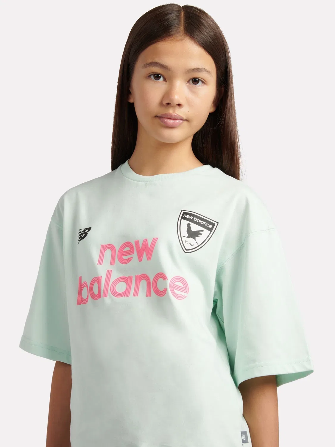 Футбольная футболка Megaspeed New Balance, зеленый — фото 4