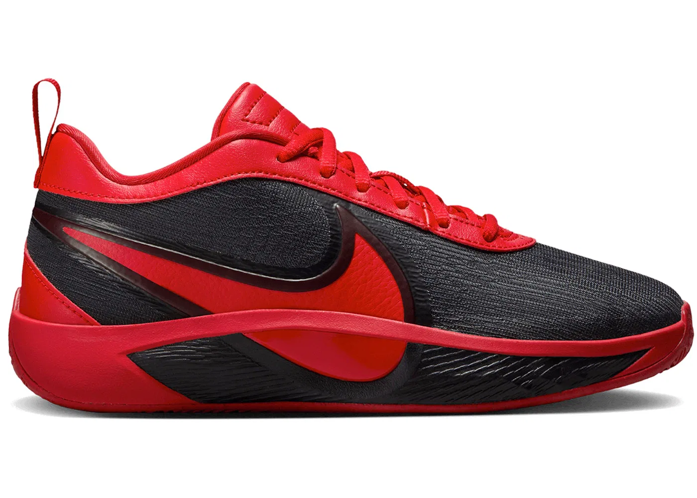 Детские кроссовки для мальчиков с принтом Nike Giannis Zoom Freak 6 Nike, Black University Red