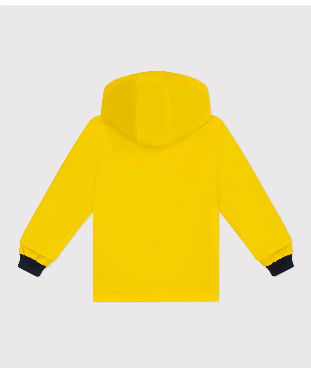 Детская ветрозащитная куртка с капюшоном PETIT BATEAU, Light Yellow — фото 3