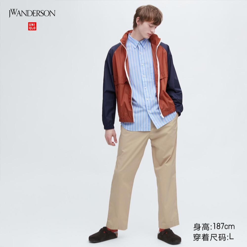 

Брюки повседневные унисекс Uniqlo, бежевый