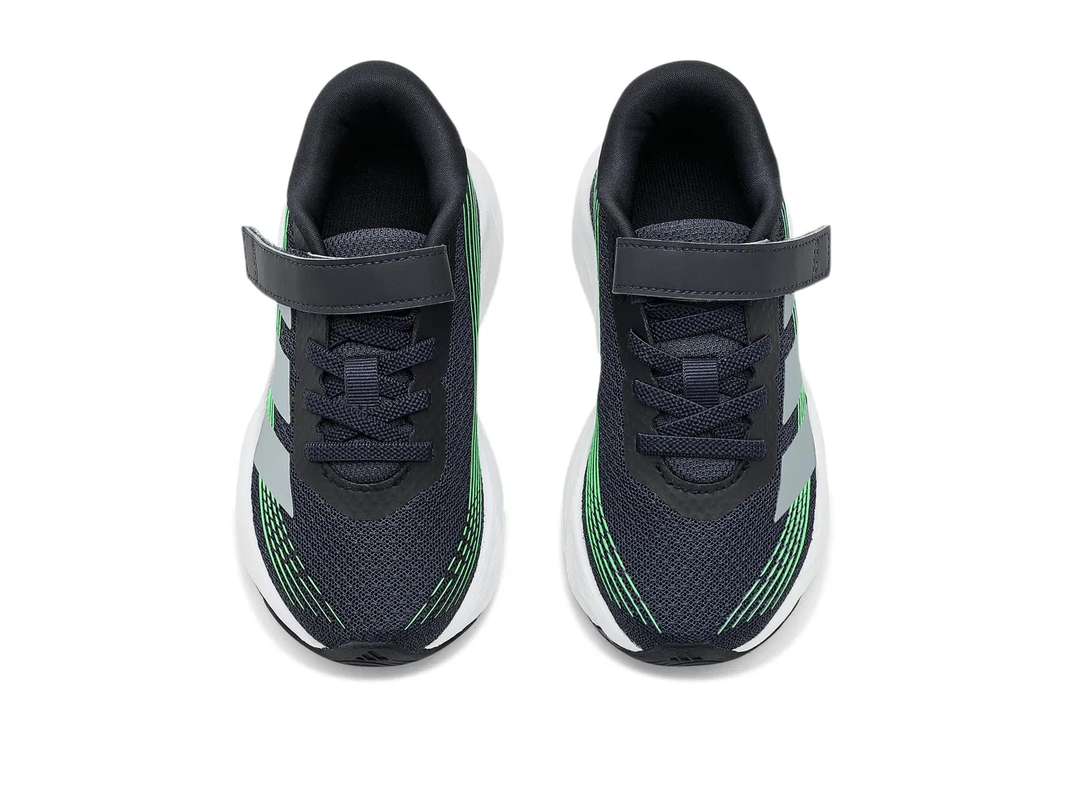 Детские кроссовки Galaxy 8 Adidas Kids, Night Grey/Tech Grey Metallic/Screaming Green — фото 3