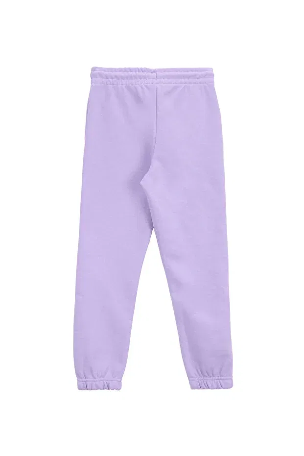 Детские спортивные штаны для девочек с принтом Elastic Leg Lilac Girls' Sweatpants J5wg-Ea7587 Jeep, Lilac — фото 4