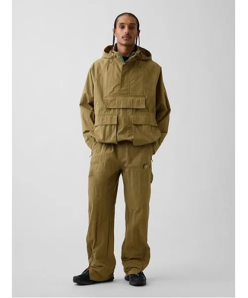 Мужские брюки свободного кроя с принтом Gap × Sean Wotherspoon, Green — фото 2
