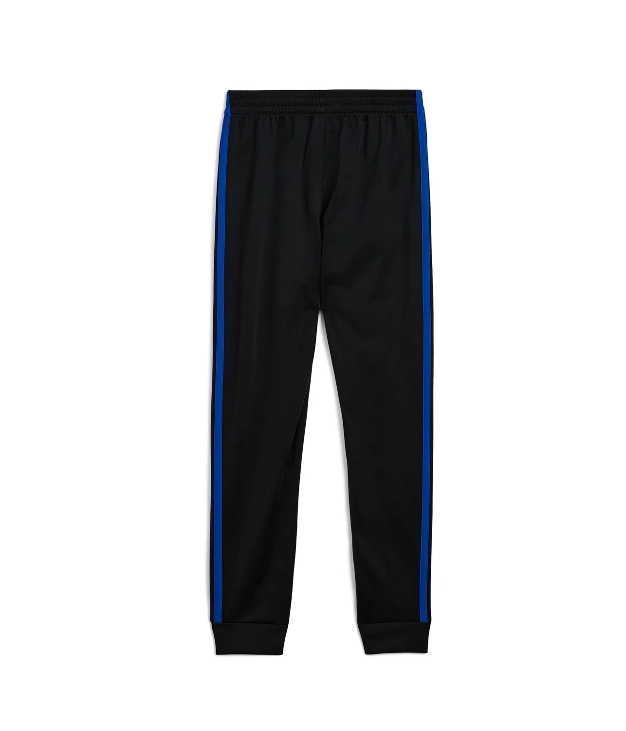 Спортивные брюки из трикотажа с тремя полосками (для детей постарше) Adidas Kids, Black/Blue — фото 2