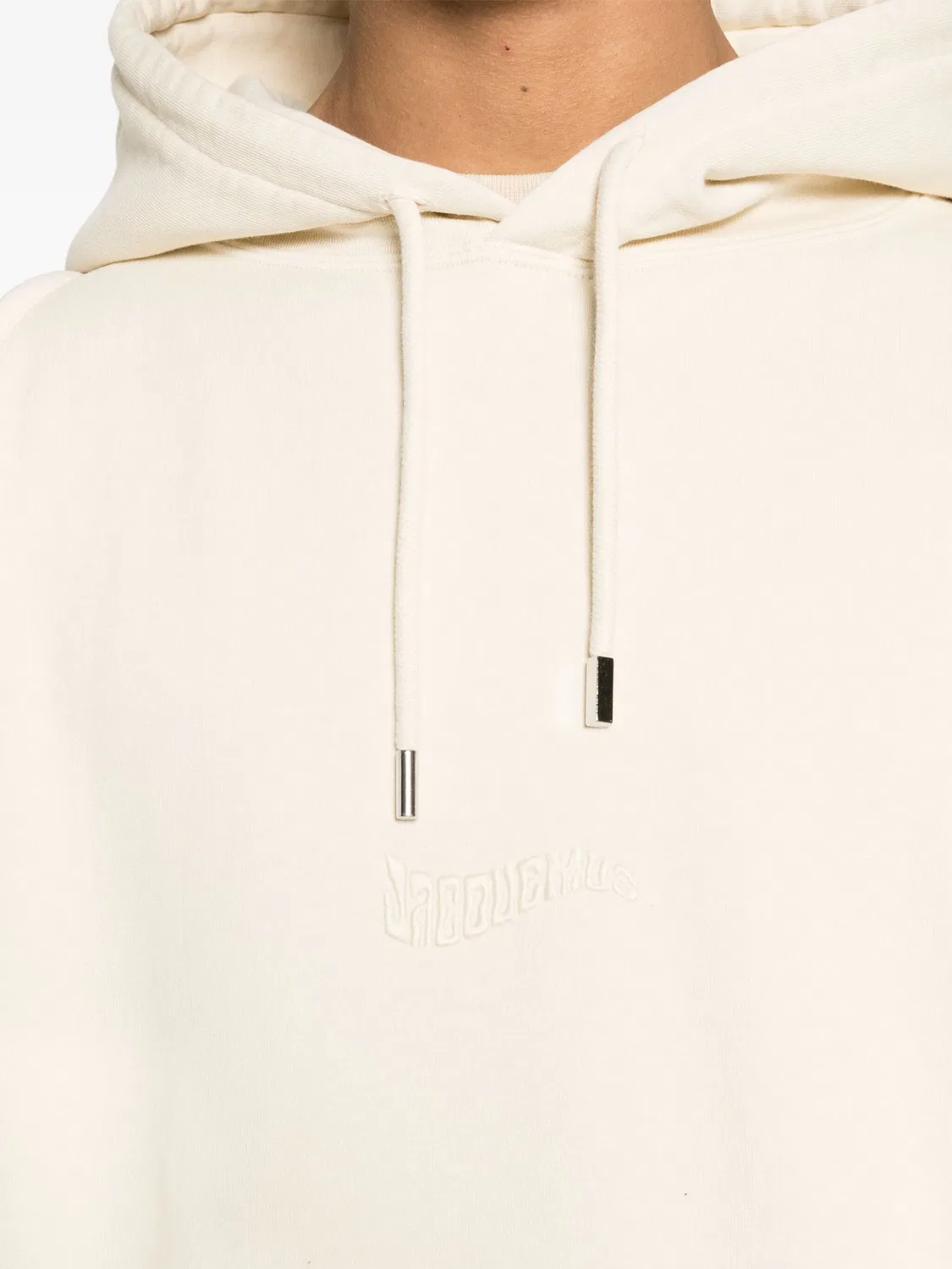 Худи из органического хлопка светло-желтого цвета Jacquemus, нейтральные — фото 2