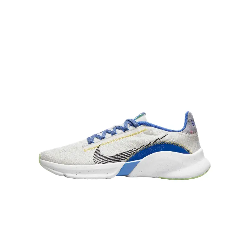 Кроссовки Nike SuperRep Go 3 Next Nature Flyknit, белый/синий