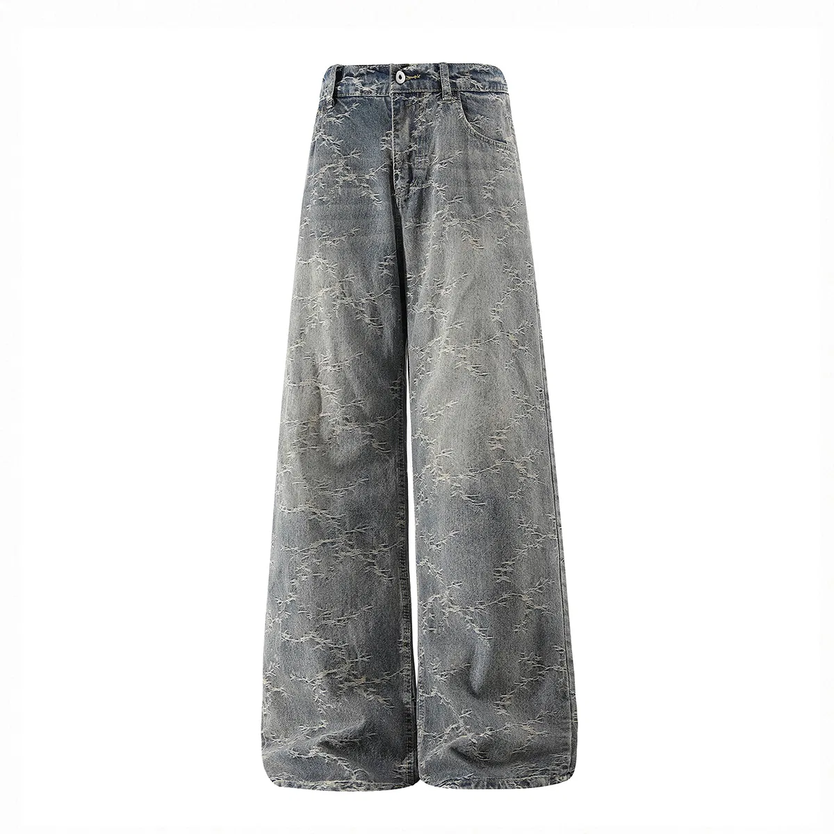 Детские джинсы прямого кроя GWAF, Light Blue