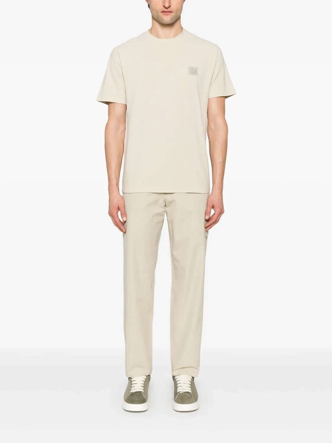 Футболка Light Beige Ghost Stone Island, светло-бежевый — фото 2