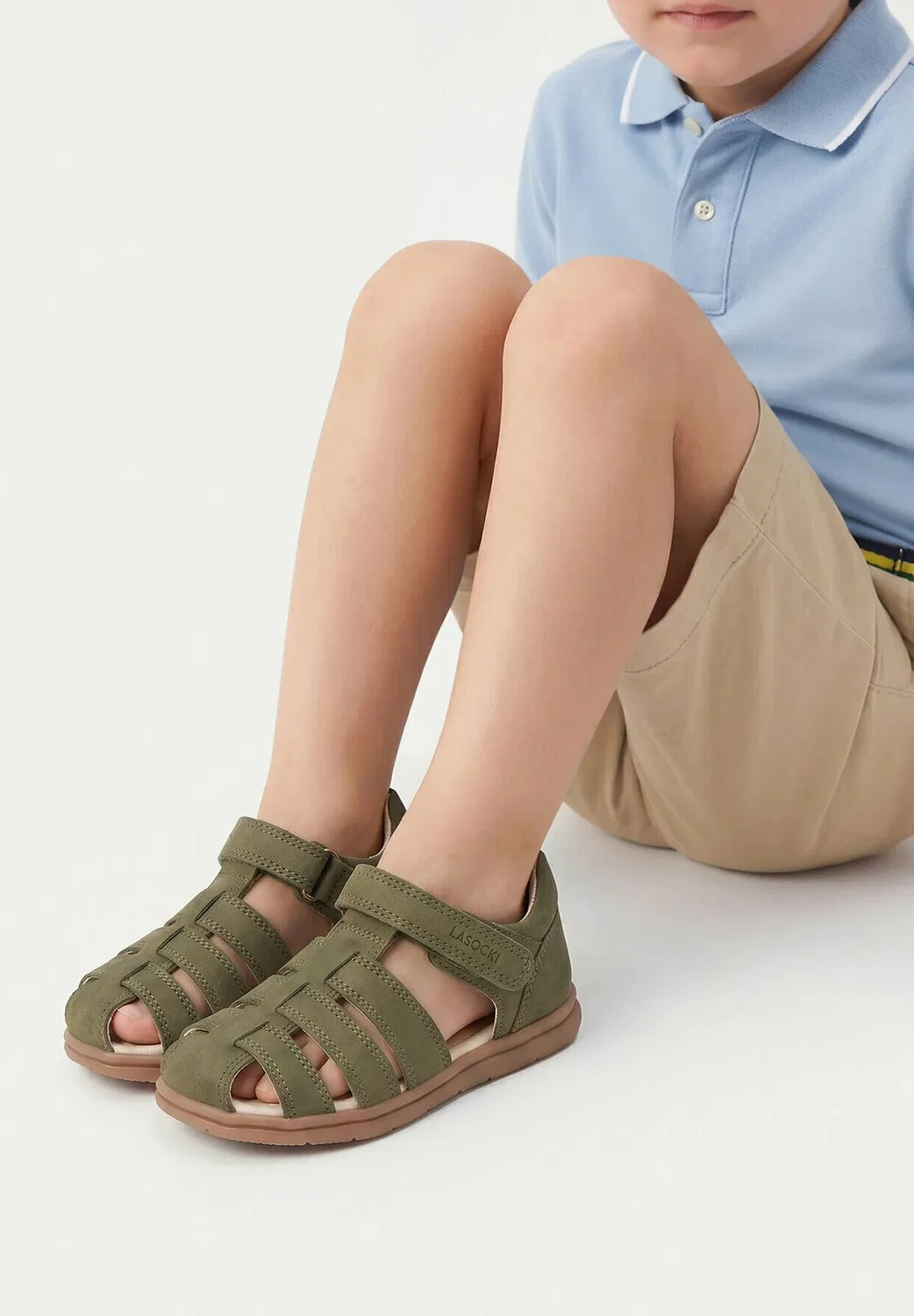 Сандалии для мальчика - прогулочные сандалии Lasocki Kids, Green