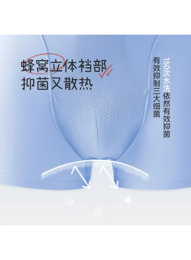 Трусы-боксеры с высокой эластичностью, комплект из 3 штук, Long Time Companion, комбинированный — фото 4