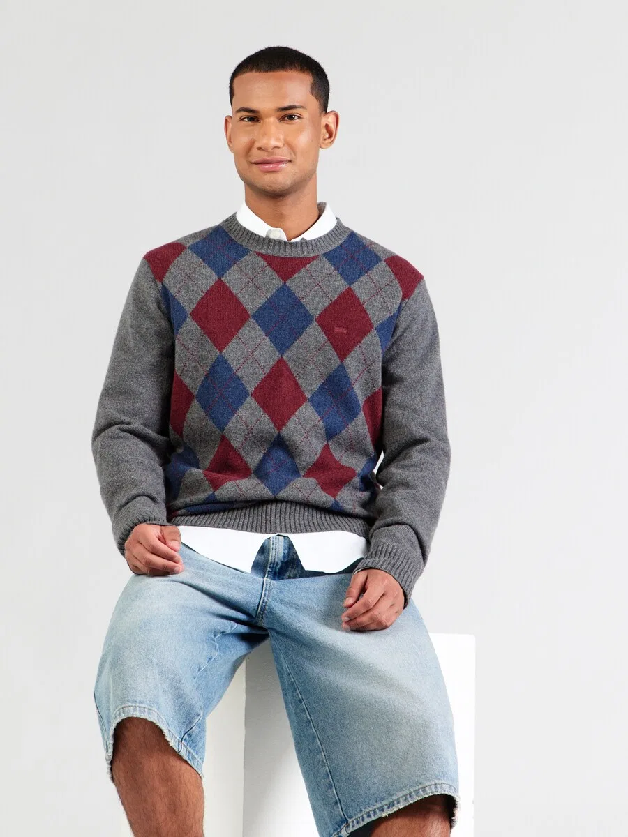 Свитер LEVI'S темно-серого цвета — фото 2