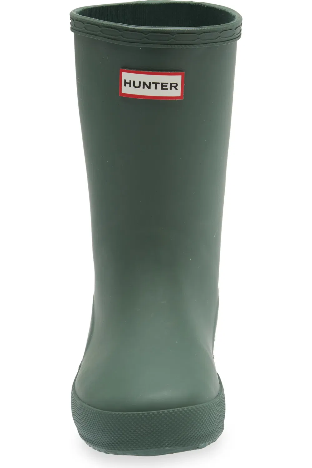 Детские сапоги резиновые с амортизирующей стелькой First Classic Rain Boot Hunter, Hntrgreen — фото 4