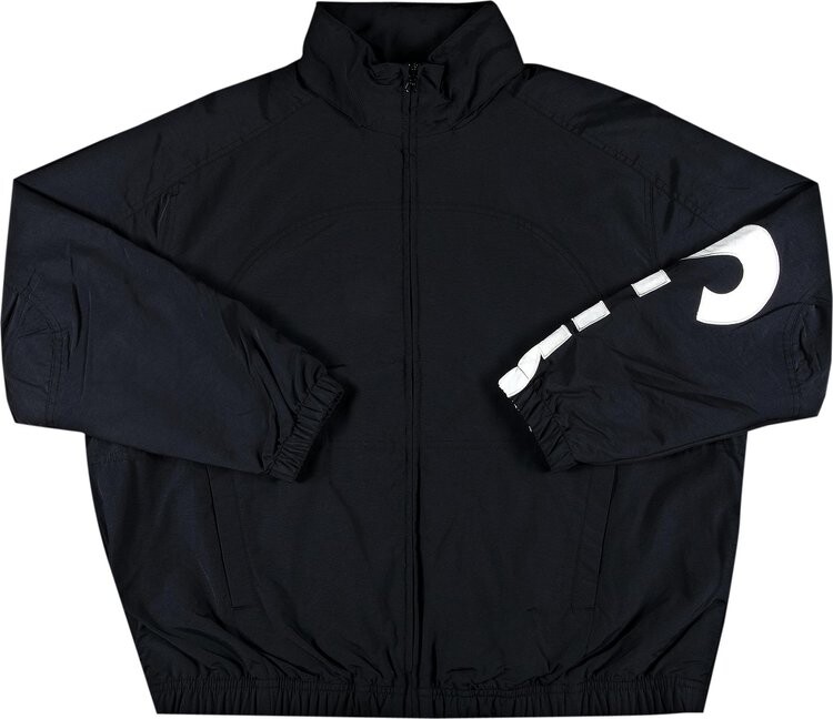 

Куртка Supreme Spellout Track Jacket 'Black', черный