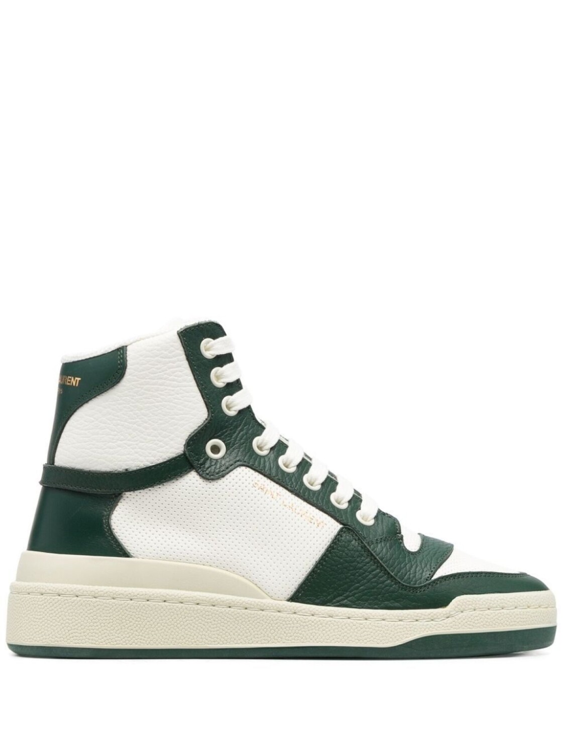 

Saint Laurent высокие кеды SL/24, зеленый