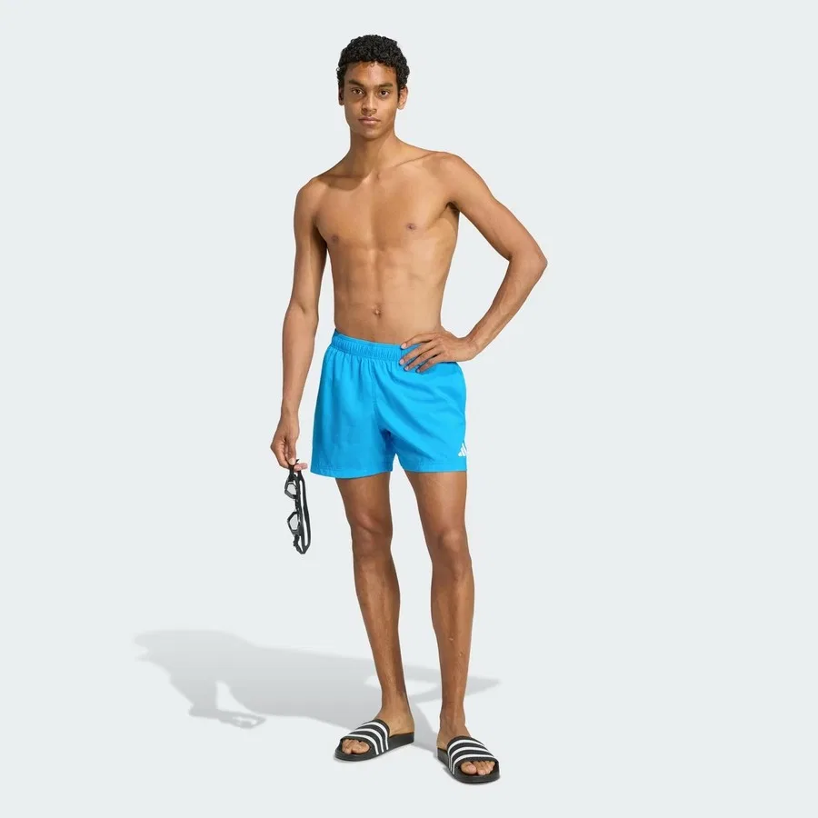 Шорты спортивные с эластичным поясом Swim Sh 5-Inch adidas, Синий — фото 3