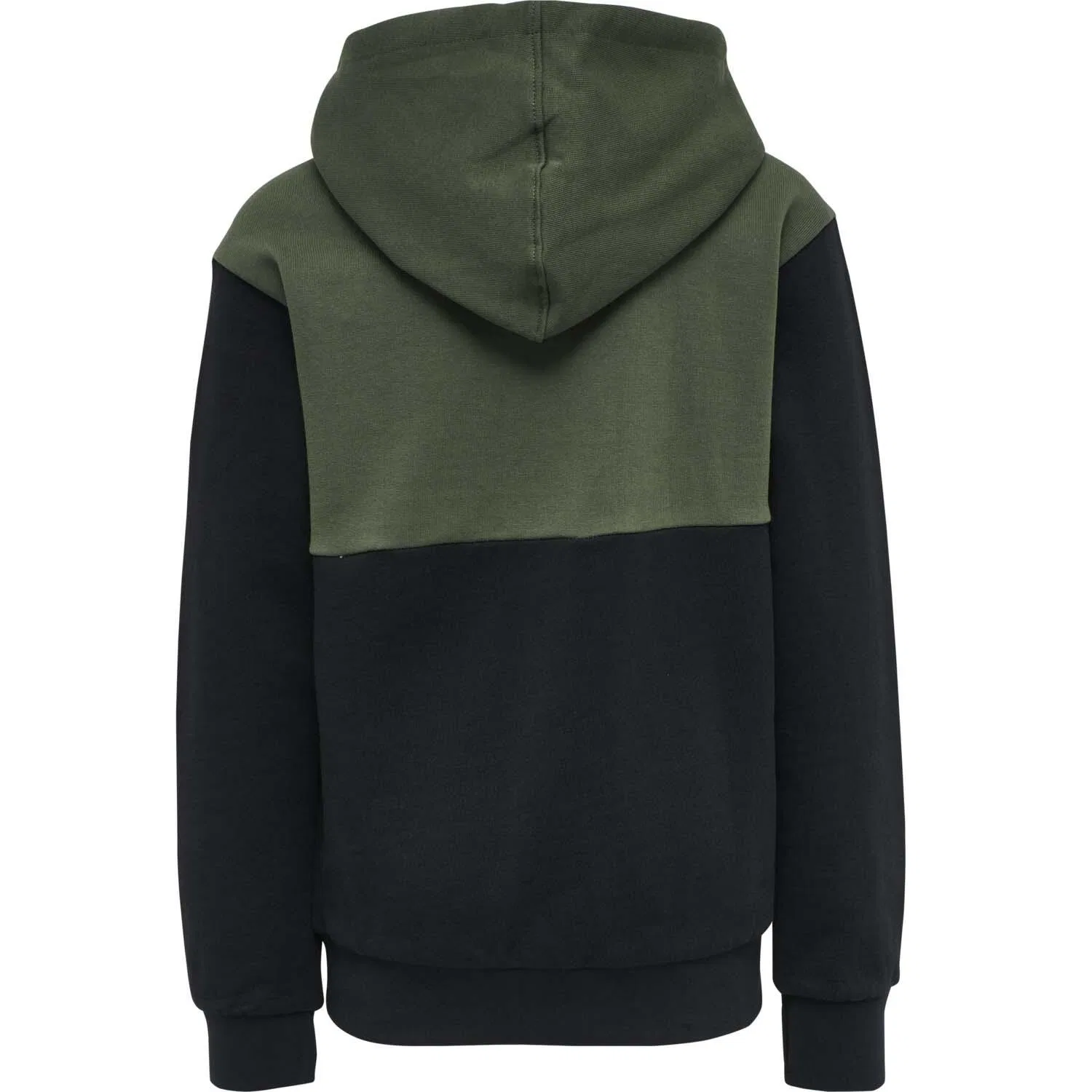 Детское худи MORTEN HOODIE Hummel, Olivgrun Schwarz — фото 4