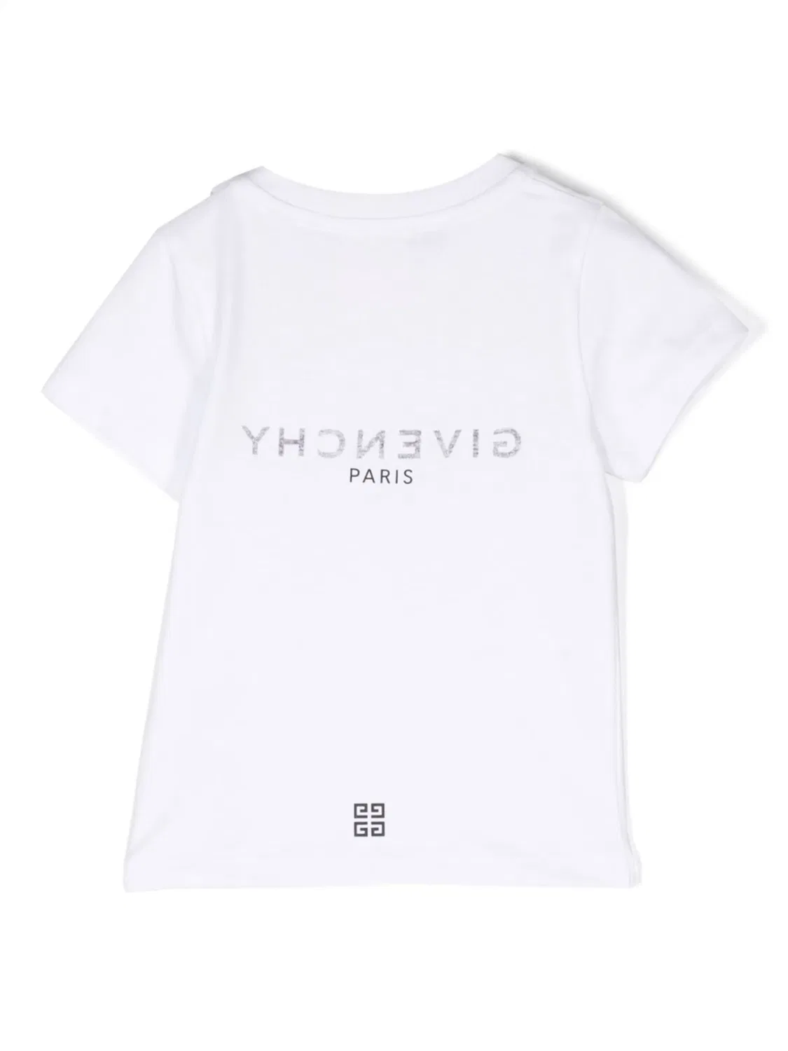 Футболка с логотипом из хлопка Givenchy, белый — фото 2