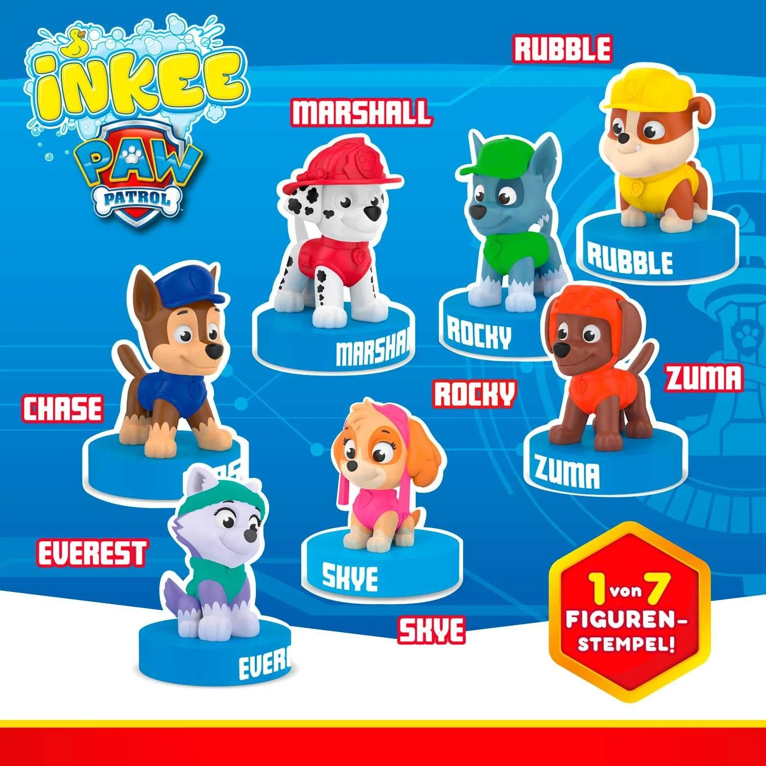 Бомбочка для ванны Paw Patrol, INKEE, 80г, Cola-Gummi — фото 3