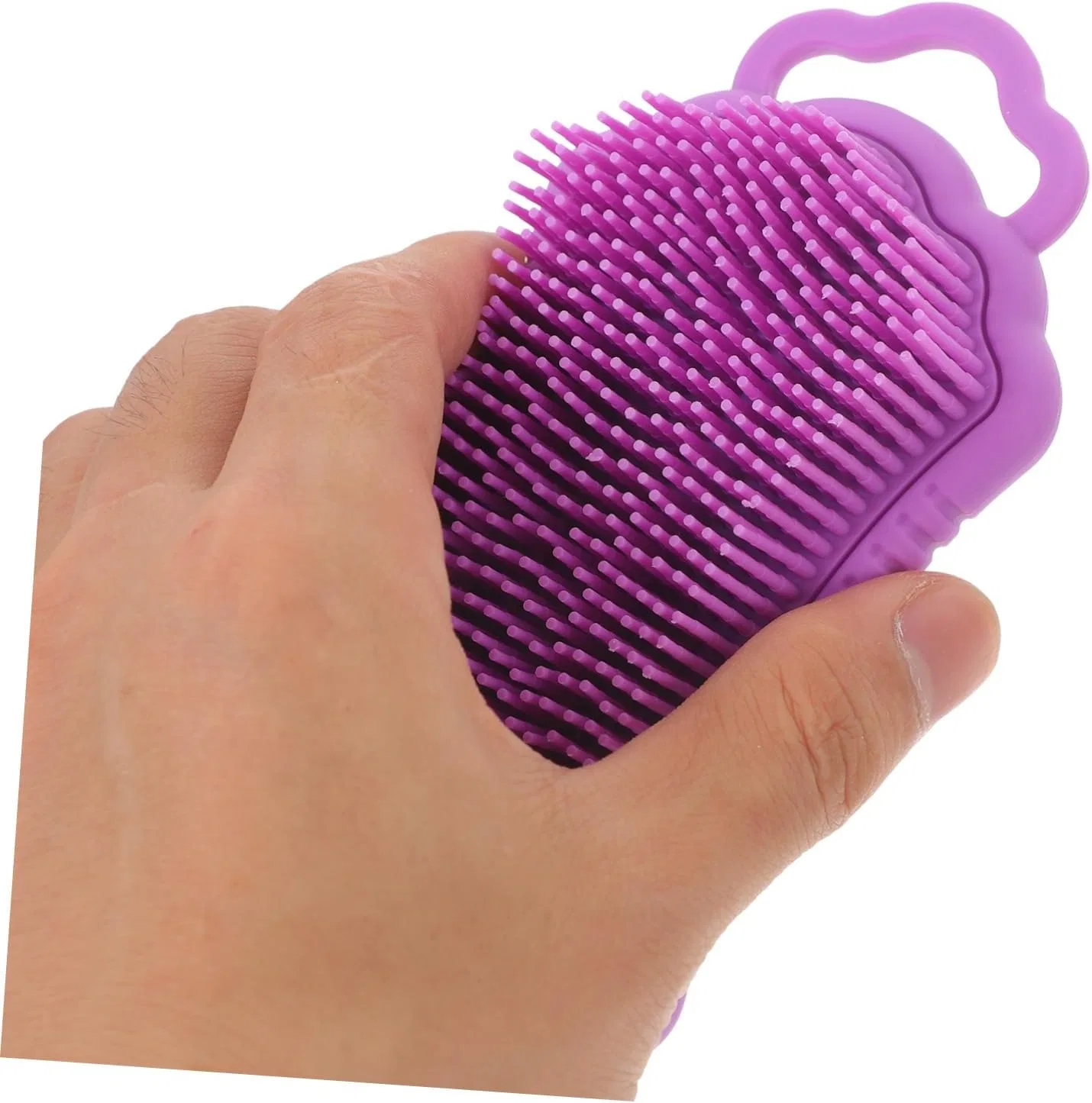 Набор скрабов для тела и головы Silicone Bath Brush, 3 шт, Healeved, Lilax3stk — фото 3