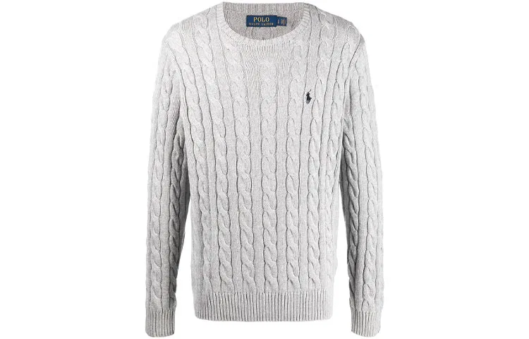 Мужской свитер стандартного кроя Hunter Gray Polo Ralph Lauren, Hunter Gray
