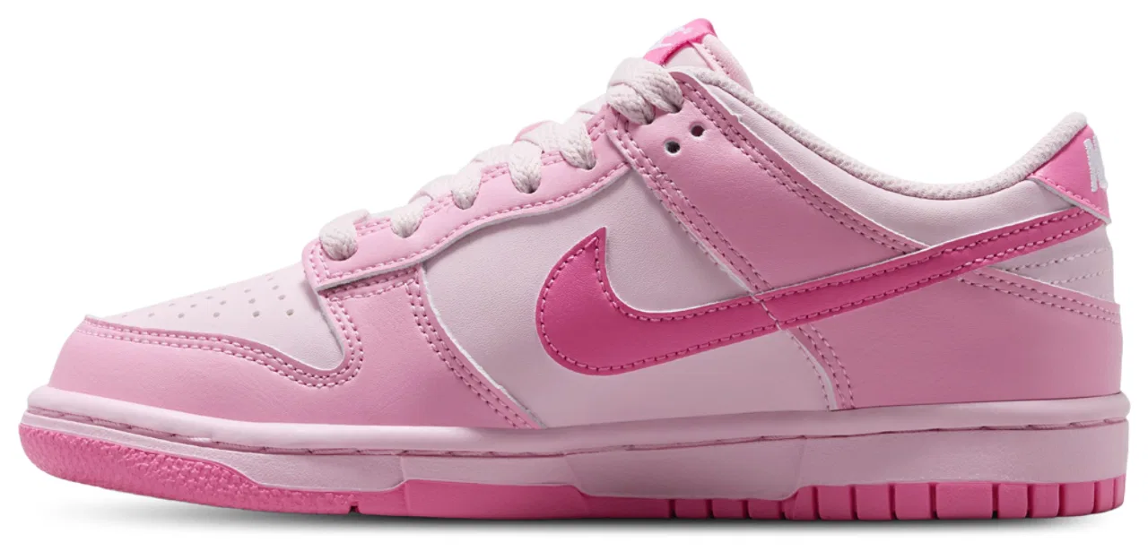 Кроссовки для девочек Dunk Low N Nike, цвет Pink Rise/Playful Pink/Pink Foam — фото 2