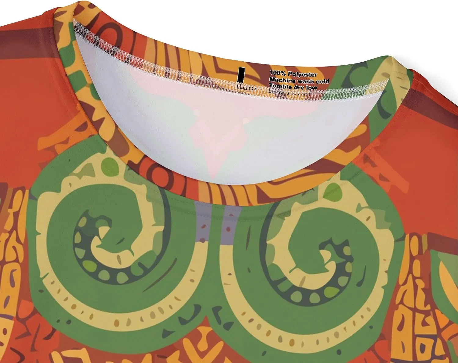 Мужская футболка с африканским принтом BayaAfrica, Multicolor — фото 3