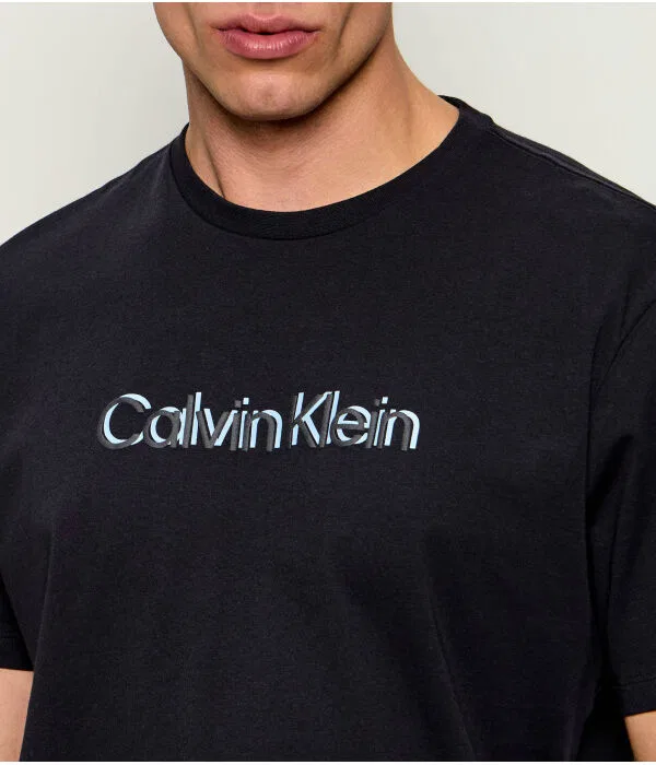Мужская футболка 30s Calvin Klein, черный — фото 4