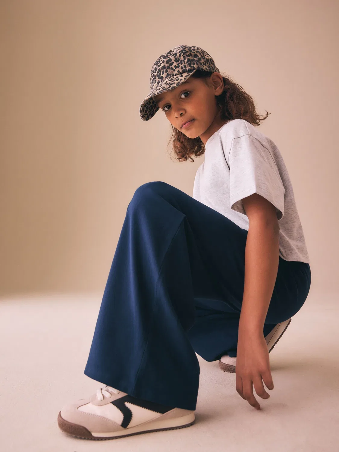 Брюки широкие джерси 1 Pack Next, Navy Blue — фото 3