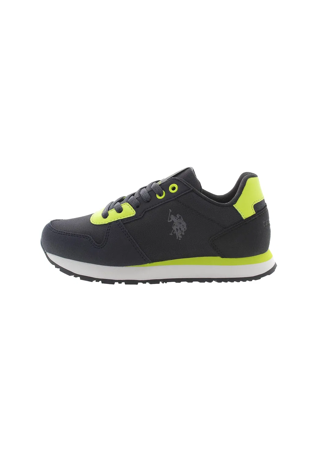 Детские кроссовки для мальчиков с закрытой шнуровкой Nobik011k/Cnh1 U.S. POLO ASSN., Grey