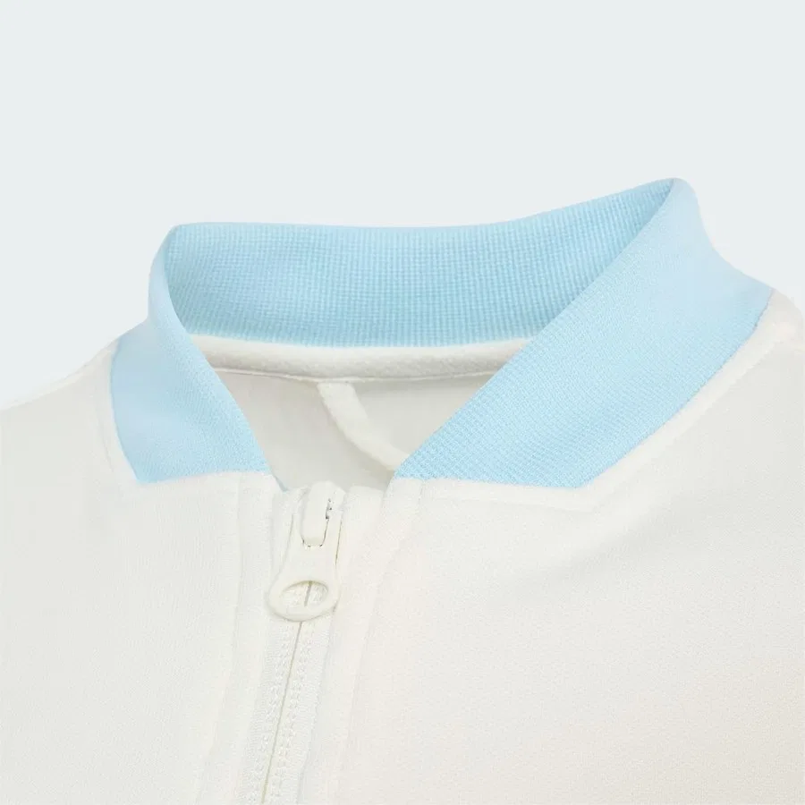 Детский свитшот с длинным рукавом Messi House Of Tiro Track Top adidas, Белый — фото 3