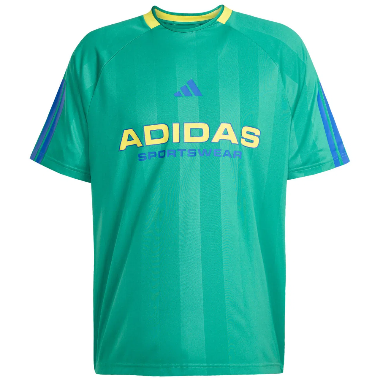Мужская футболка с длинным рукавом House of Tiro Adidas, Green — фото 2