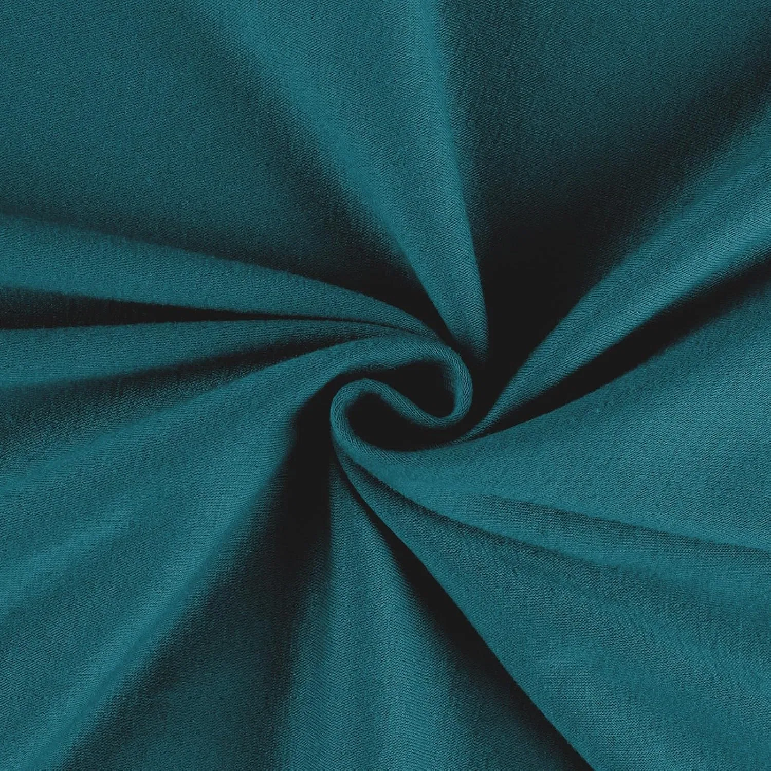 Женская футболка с круглым вырезом OMING, Turquoise — фото 4
