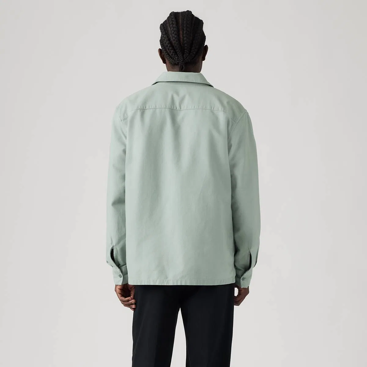 Свободная рабочая рубашка с длинными рукавами Levi's, Chinois Green - Green — фото 4