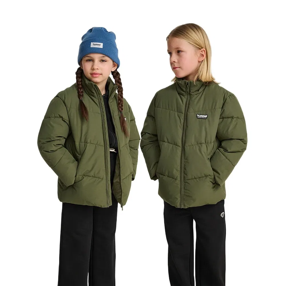 Пуховик Hummel Puffer jacket, зеленый