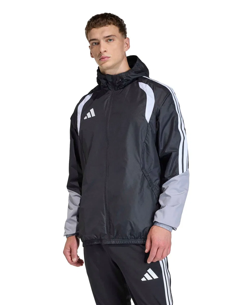 Спортивная куртка ADIDAS PERFORMANCE 'TIRO26C' черного цвета — фото 2