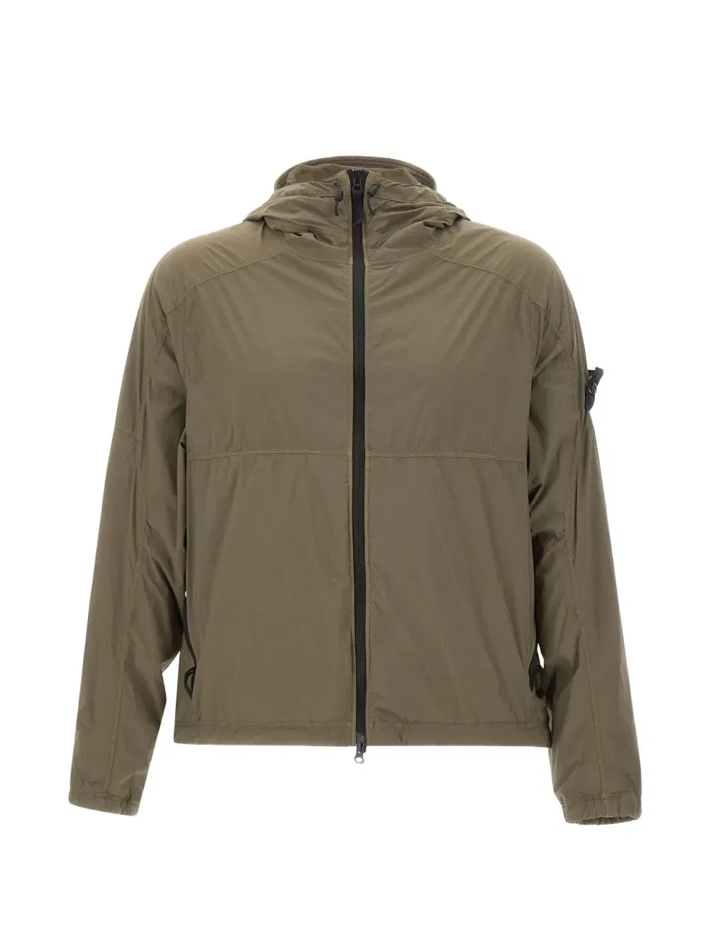 Q100020 сверхлегкая куртка из нейлона Stretch-TC Stone Island, зеленый