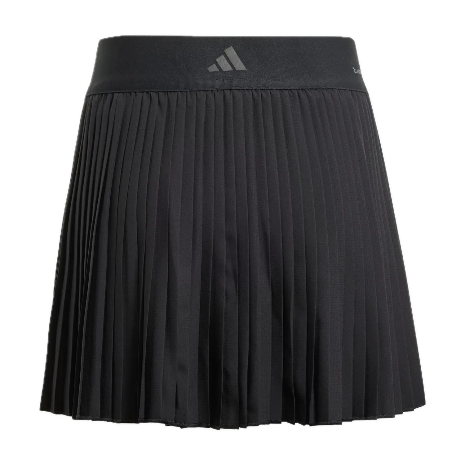 Детская теннисная юбка с плиссе Adidas, черный — фото 2