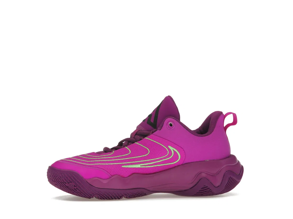 Детские кроссовки для активного спорта Giannis Immortality 4 Nike, Bold Berry/Green Strike/Hyper Violet/Black — фото 3